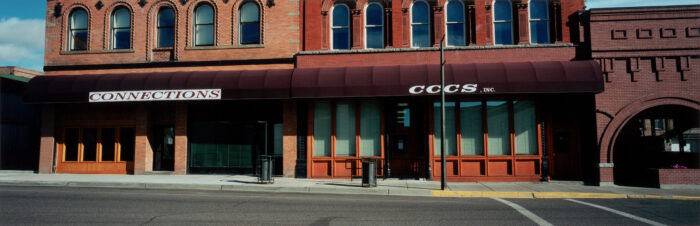 Wim Wenders, Street Front in Butte, 2000, 2001